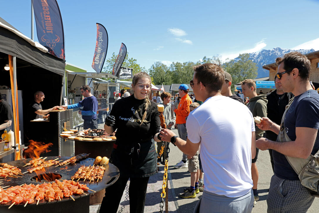 Werdenberger Street-Food-Festival in Grabs,