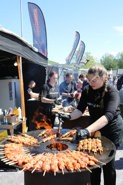 Werdenberger Street-Food-Festival in Grabs (27.04.2024)